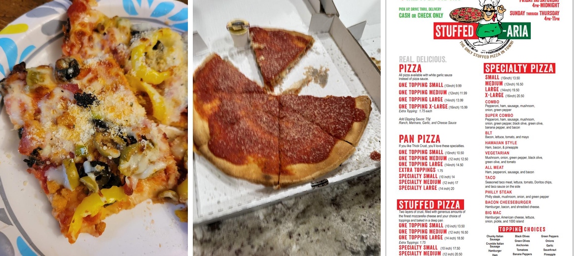 Oldani's Stuffed-Aria Pizza